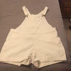 Denim Short Overalls